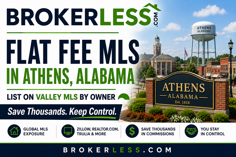 Flat Fee MLS in Athens, Alabama - Valley MLS Coverage