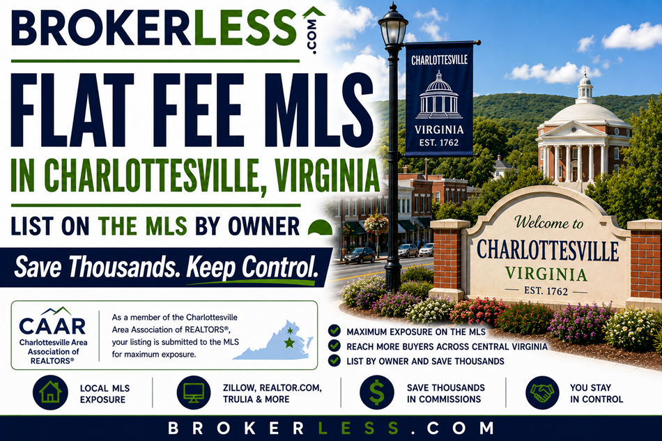 Flat Fee MLS in Charlottesville, Virginia - Charlottesville Area MLS Coverage
