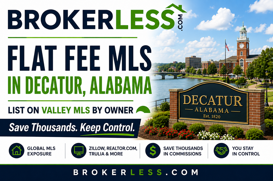 Flat Fee MLS in Decatur, Alabama - Valley MLS Coverage