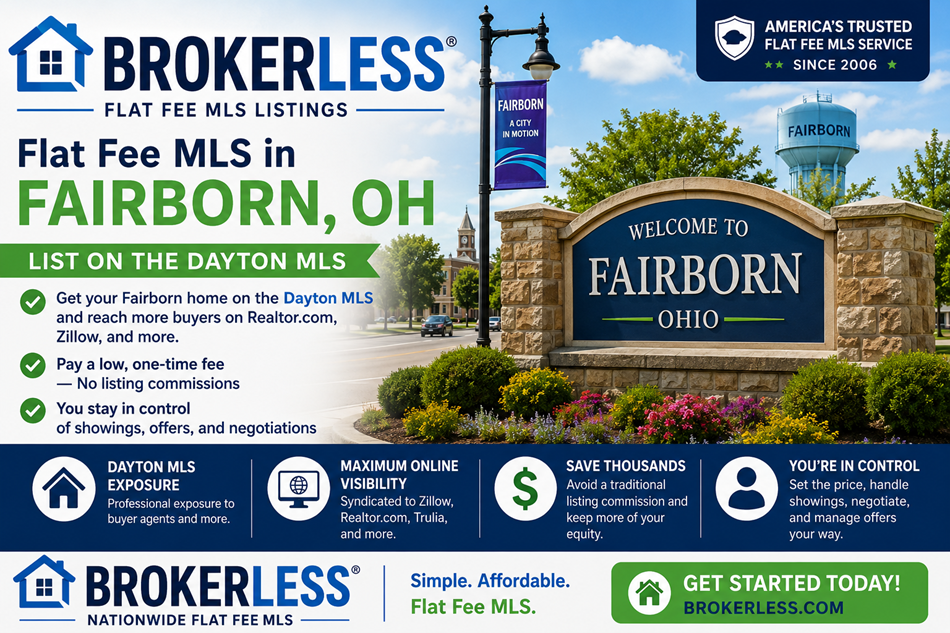 Flat Fee MLS in Fairborn, Ohio - Dayton MLS Coverage