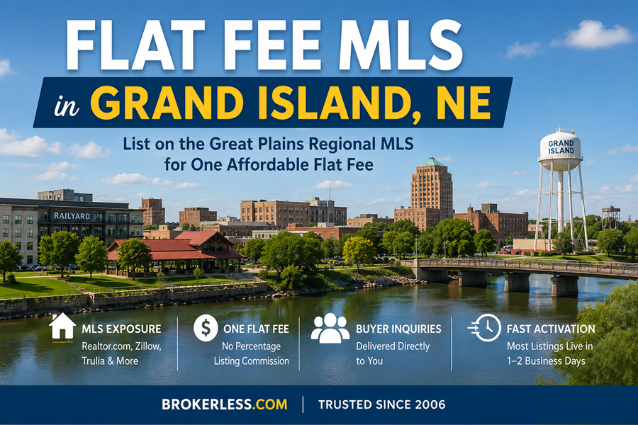 Flat Fee MLS in Grand Island, Nebraska - Great Plains Regional MLS Coverage