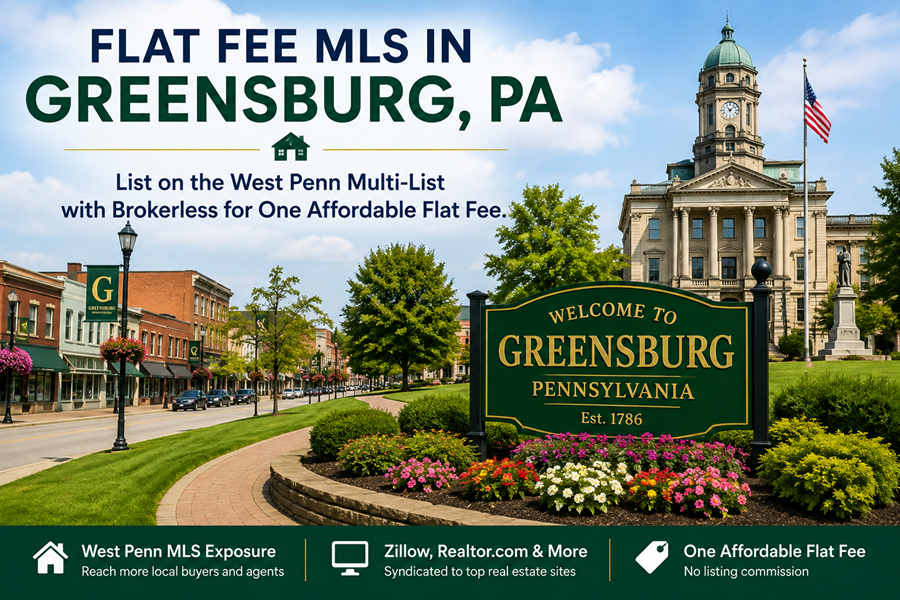 Flat Fee MLS in Greensburg, PA - West Penn Multi-List Coverage