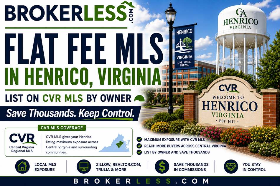 Flat Fee MLS in Henrico, Virginia - Central Virginia Regional MLS Coverage
