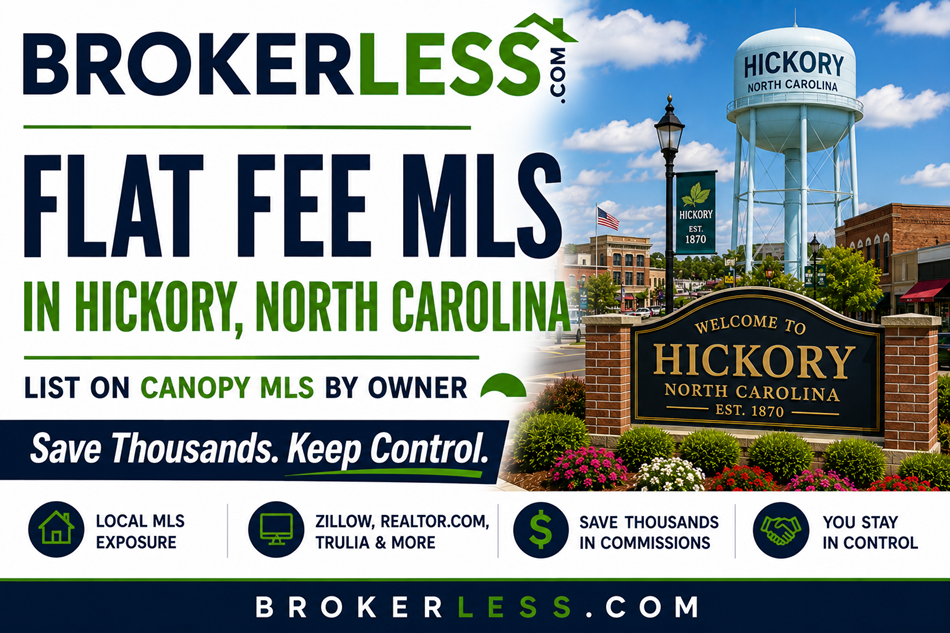 Flat Fee MLS in Hickory, NC - Canopy MLS Coverage