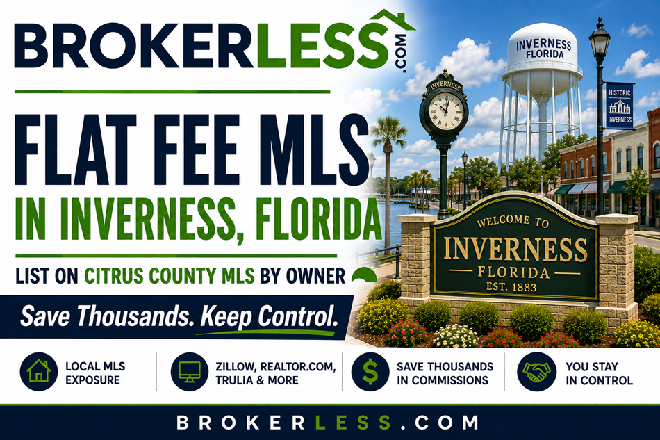 Flat Fee MLS in Inverness, Florida - Citrus County MLS Coverage