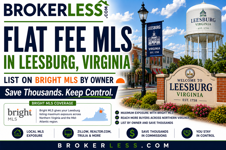 Flat Fee MLS in Leesburg, Virginia - Bright MLS Coverage