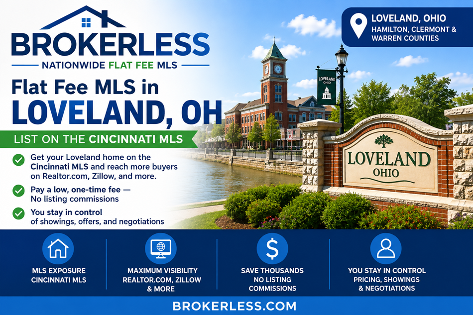 Flat Fee MLS in Loveland, Ohio - Cincinnati MLS Coverage