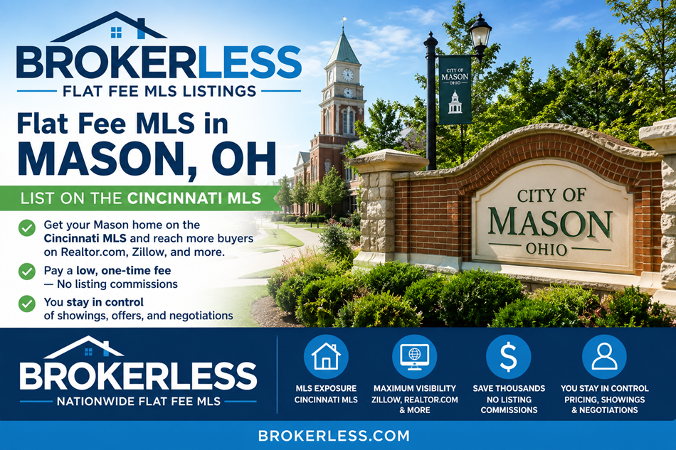 Flat Fee MLS in Mason, Ohio - Cincinnati MLS Coverage