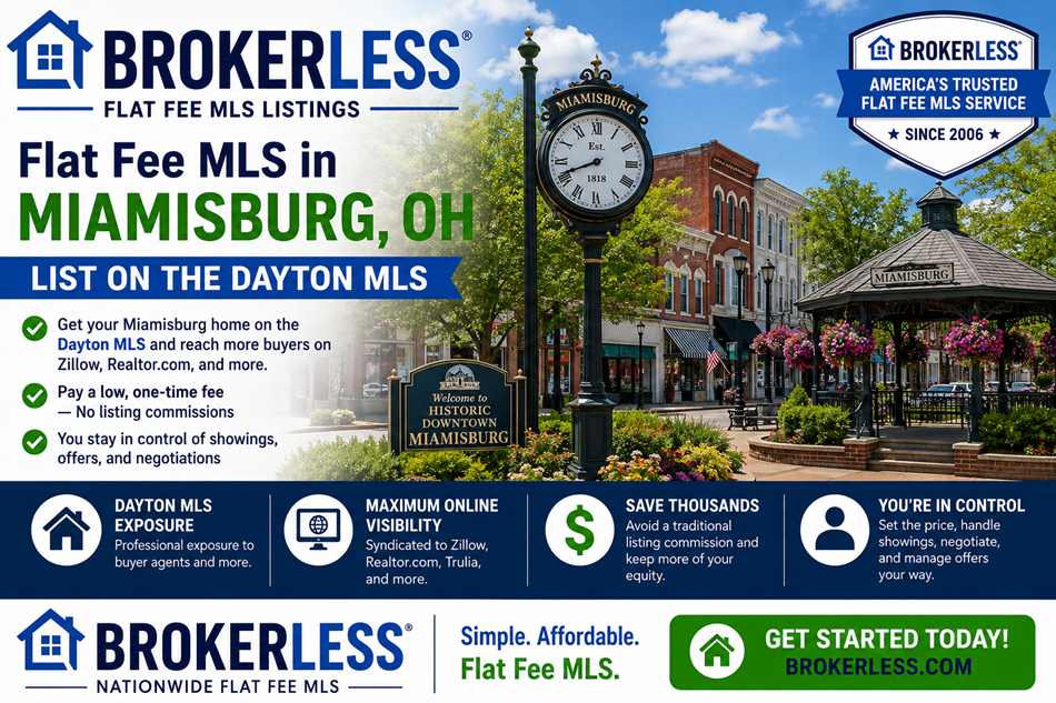 Flat Fee MLS in Miamisburg, Ohio - Dayton MLS Coverage