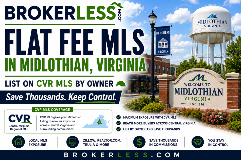 Flat Fee MLS in Midlothian, Virginia - Central Virginia Regional MLS Coverage