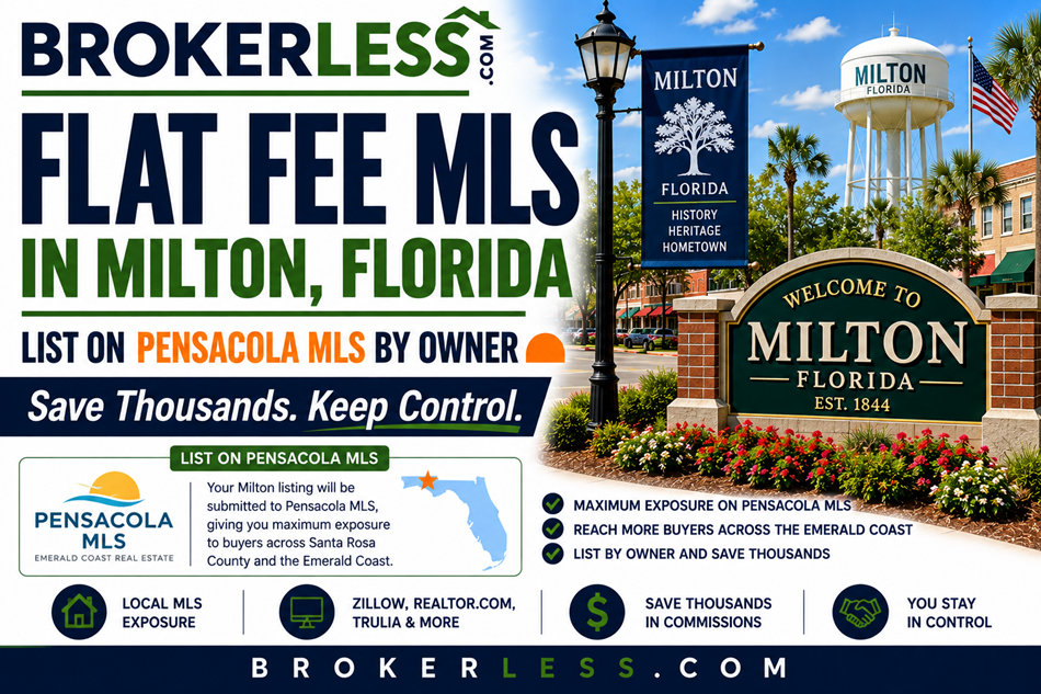 Flat Fee MLS in Milton, Florida - Pensacola MLS Coverage