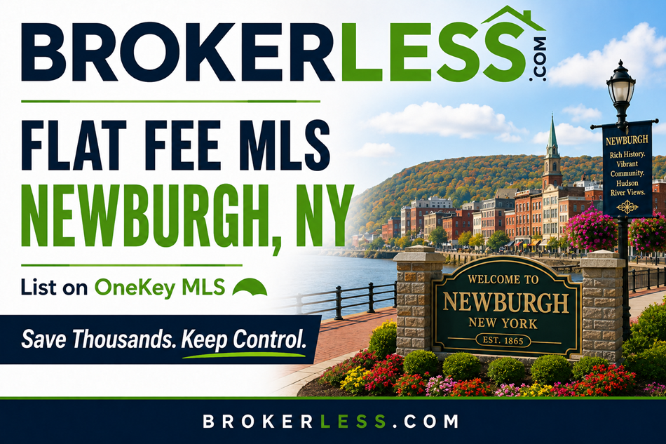 Flat Fee MLS in Newburgh, New York - OneKey MLS Coverage