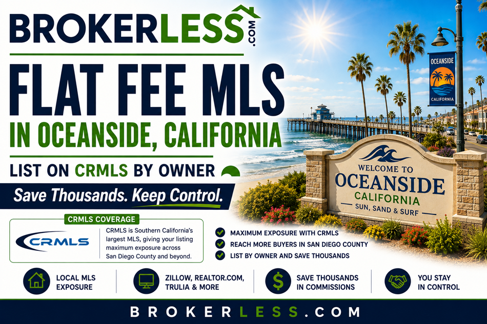 Flat Fee MLS in Oceanside, California - CRMLS Coverage
