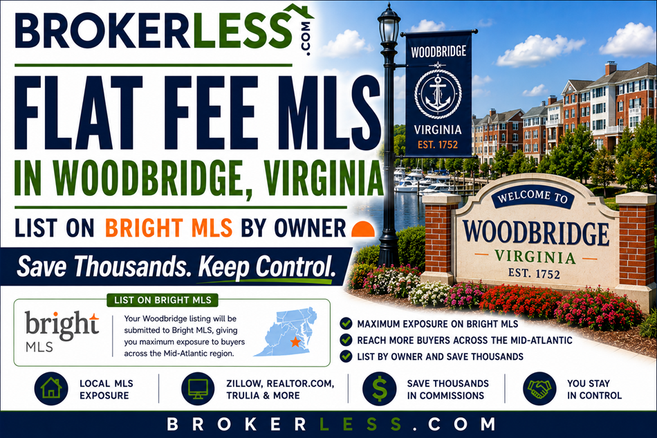 Flat Fee MLS in Woodbridge, Virginia - Bright MLS Coverage
