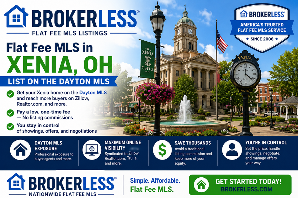 Flat Fee MLS in Xenia, Ohio - Dayton MLS Coverage